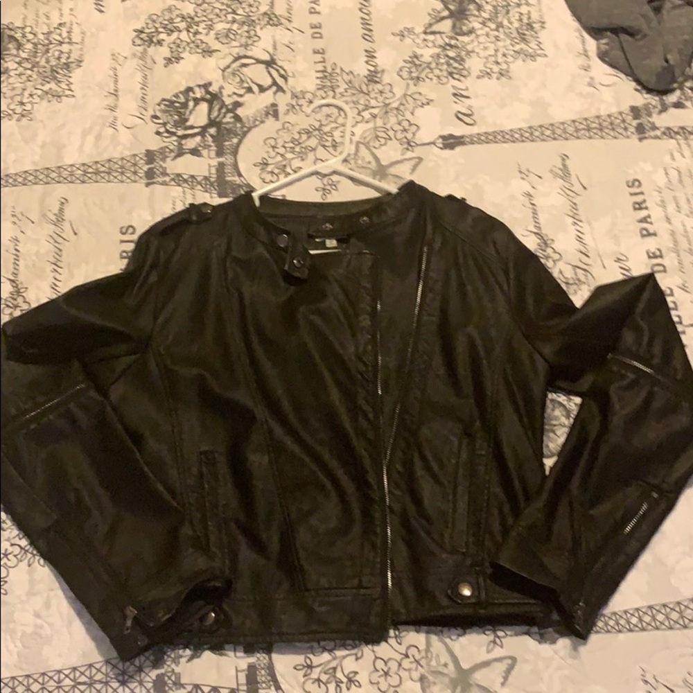 Black Moto Jacket